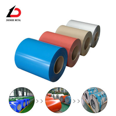 PVDF Coating PPGI Steel Coil Ral 5015 Алюминиевая катушка с цветовым покрытием