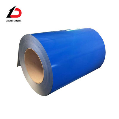 Горячее прокат 0,5*1250 мм 3019 Ral 5030 Ral 9002 Ral 3020 PPGI Dx51d 20/5um 0,47 мм толщиной покрытый / предварительно окрашенный оцинкованный стальной катушка