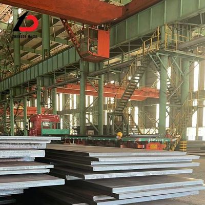 Q235B Ss400 S235jr ASTM A36 St37-2 Q345b S355jr Горячо прокатаная стальная плита плоская железная сетка изгибая формовка листовой металл для бетонного строительства