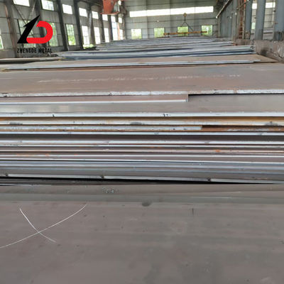 Q235B Ss400 S235jr ASTM A36 St37-2 Q345b S355jr Горячо прокатаная стальная плита плоская железная сетка изгибая формовка листовой металл для бетонного строительства
