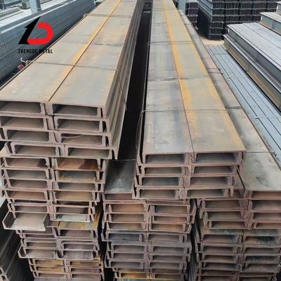 Горяче прокатаная углеродистая сталь U канал S235jr S355jr 16 Gauge Metal U канал