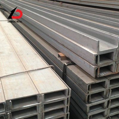 Горяче прокатаная углеродистая сталь U канал S235jr S355jr 16 Gauge Metal U канал