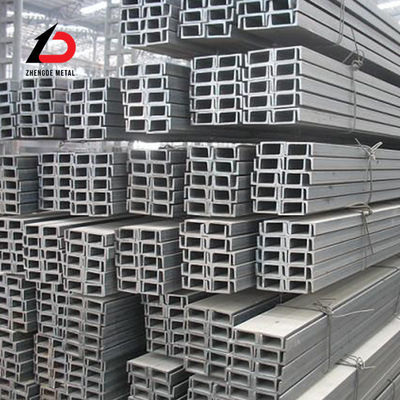 Горяче прокатаная углеродистая сталь U канал S235jr S355jr 16 Gauge Metal U канал