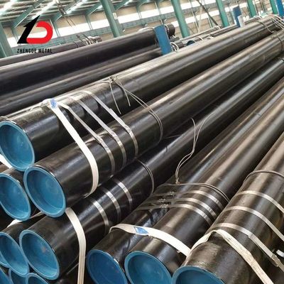 ASTM A53 A106 Большая таблица 40 Gr B ERW Углеродистые стальные трубы для нефтегазопроводов