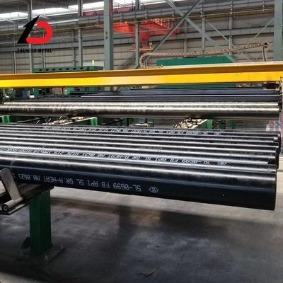 ASTM A53 A106 Большая таблица 40 Gr B ERW Углеродистые стальные трубы для нефтегазопроводов