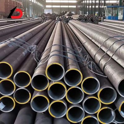 ASTM A179 A36 Расписание 40 Строительство 14 20 24 30 дюймов Черная круглая труба Разумные углеродные цепные стальные трубы