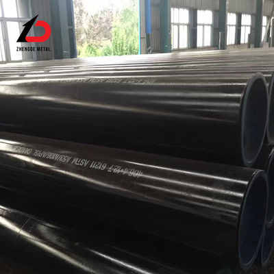 API 5L X42 X52 X56 X6 Sch ASTM A106 A36 A53 DN350 DN400 Спиральная сварная труба из черной мягкой углеродистой стали круглый CS ERW нефтепровод