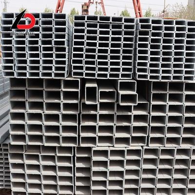 Q235 Q195 A53 A36 Оцинкованная стальная труба Зинкопокрытая толщина Z100 Z120 Z181 Z275 Hot DIP Square Оцинкованная стальная труба