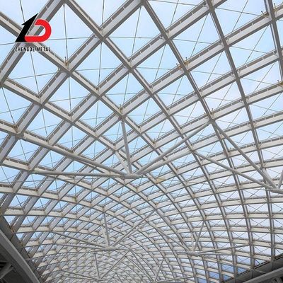 Сварка Стальной рамы Структура Q235 Металлические сборные здания