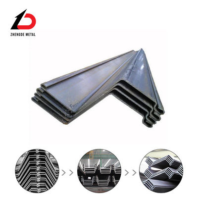 Китай Тип U Z II 2 Форма горячо проката PU32-1 PU32+1 PU 32 Larsen Sy390 Sy295 Ms Мягкая низкоуглеродистая стальная плитка