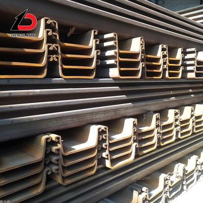 Китай Тип U Z II 2 Форма горячо проката PU32-1 PU32+1 PU 32 Larsen Sy390 Sy295 Ms Мягкая низкоуглеродистая стальная плитка