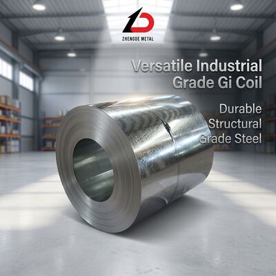 EN 10346 DX51D Galvanized Steel Coil 0.4-3.0mm 600-1500mm Lock Forming Quality with Z100-Z275 Coating