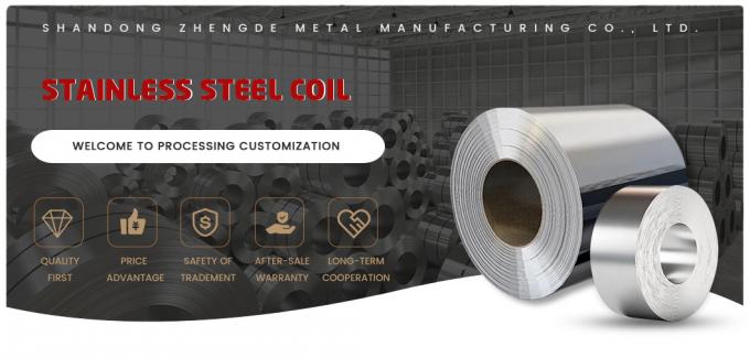 AISI ASTM JIS 304 Нержавеющая сталь катушка на холоде для декоративных целей 0