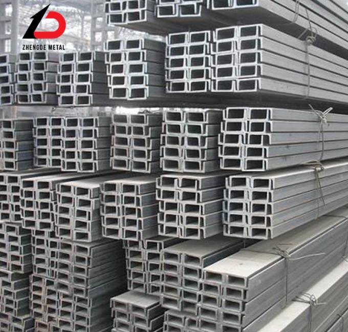 АСТМ Углеродистая сталь U-канал Purlin U-образный металлический канал 200X73X7mm 5