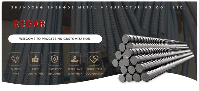 H-Q ASTM A36 Укрепленная стальная штанга Ss400 Q235B Q345b S235jr S355 0