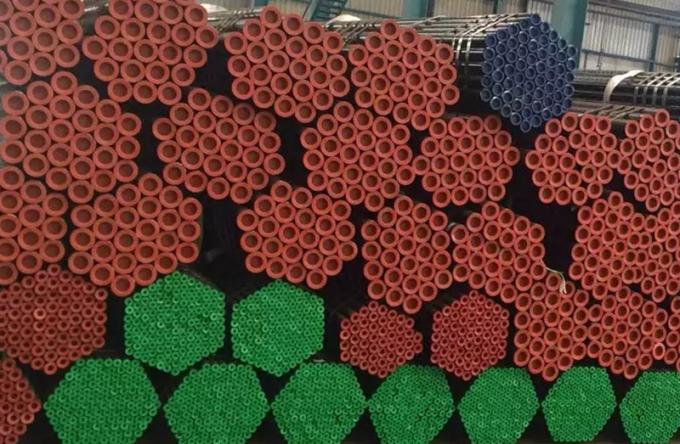Хорошее качество ASTM A106 / API 5L Sch 40 Sch 80 Sch120 Черная окрашенная стальная бесшовная труба Углеродистая стальная труба 4