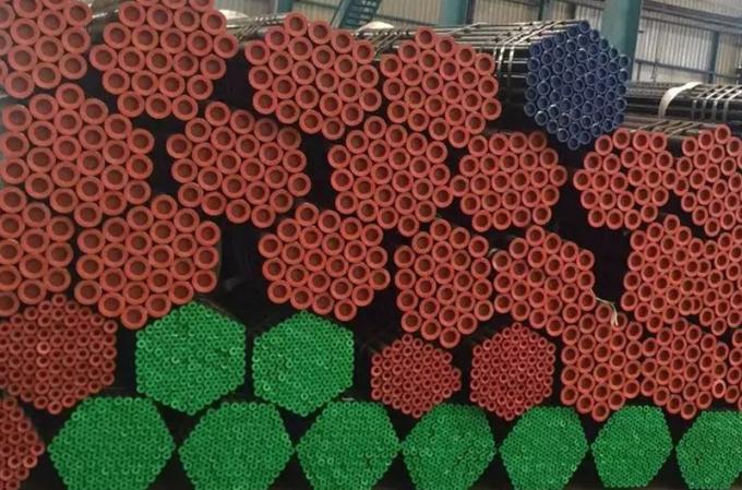 Трубопровод из углеродистой стали A106 Grb A53 Grb API 5L X42/X52/X65/X70/X80 A333 Бесшовная труба из сплавной стали Sch40 Sch80 Бесшовная газопроводная труба 3