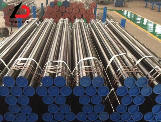 Трубопровод из углеродистой стали A106 Grb A53 Grb API 5L X42/X52/X65/X70/X80 A333 Бесшовная труба из сплавной стали Sch40 Sch80 Бесшовная газопроводная труба 2