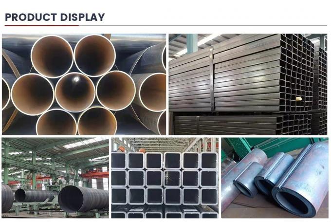 Углеродистые сварные стальные трубы Q345 API L80 API N80 ERW Efw Saw Hot Rolled Thick Walled Coiled Tube для добычи полезных ископаемых химической промышленности 7