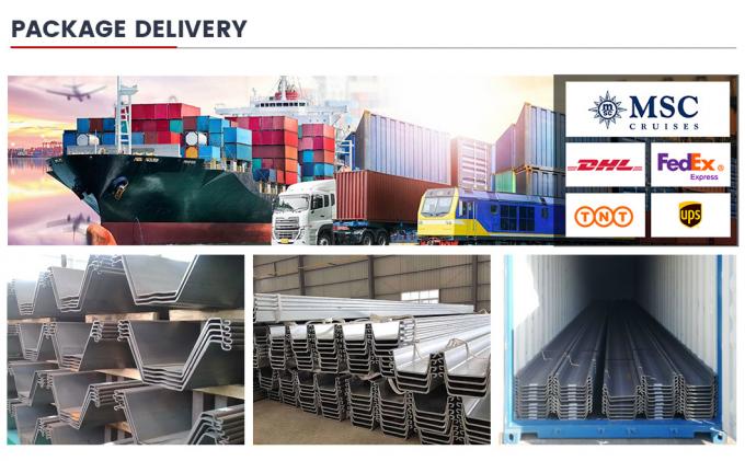 ASTM A690 U Тип стальных листов, холодно проката, настраиваемые поверхности 10